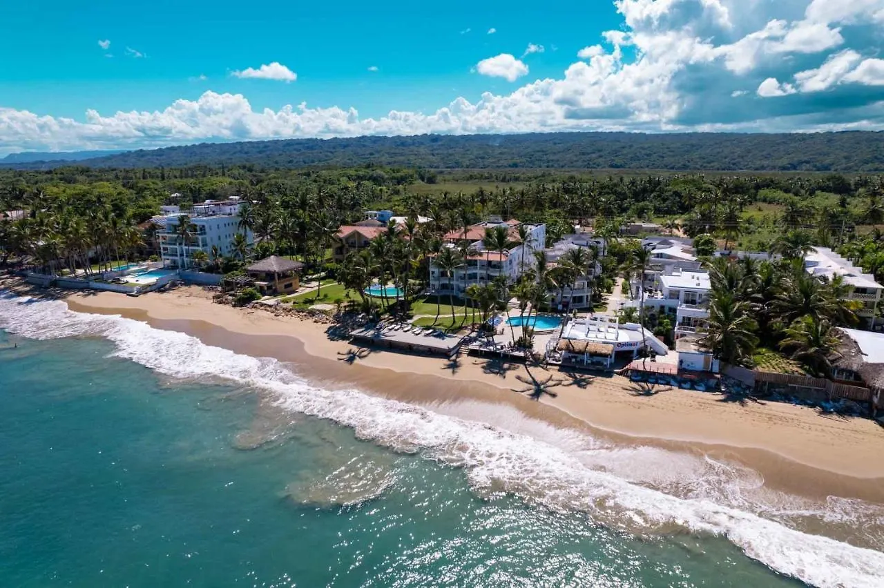 Kite Beach Oceanfront 1St Row Two Bedrooms And Patio Cabarete Apartment